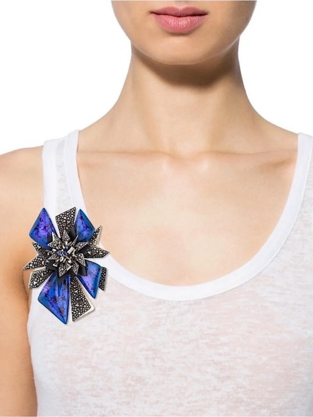Alexis Bittar Perennial Punk Brooch